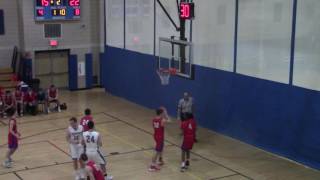 Boys basketball vs Natick with the mustangs lost to Natick 65-53