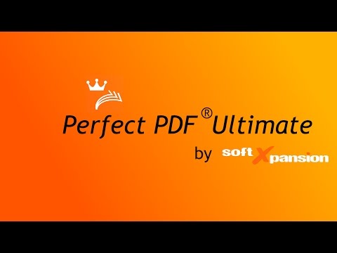 Allgemeine Übersicht von Perfect PDF Ultimate