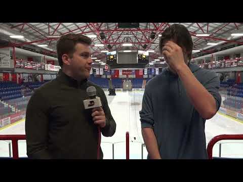 INTERVIEW: Aiden Celebrini talks with Nathan Crosby about WJAC and representing Canada