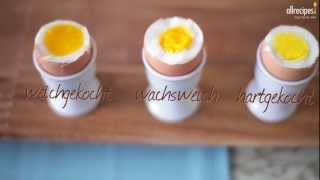 Eier richtig kochen