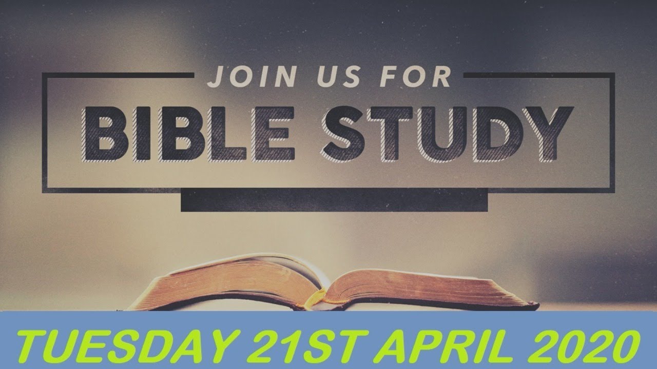 RCCG 21 April 2020 Bible Study with Pastor E. A. Adeboye