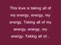 Energy - Keri Hilson Lyrics.