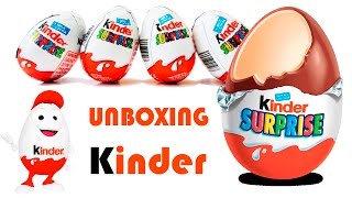 ИГРОДЕНЬ открывает киндеры | Unboxing Kinder Surprise