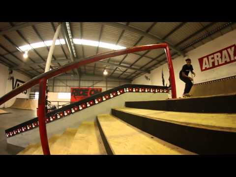 Durrant - Raining in Brisbane again so we checked out the Ride On indoor park for an afternoon roll with Tommy Fynn, Tim Black, Nick Law and Dennis Durrant.