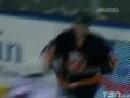 NHL Chris Simon slashes Ryan Hollweg in the face NHL Chris Simon slashes Ryan Hollweg in the face