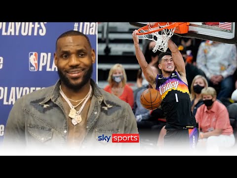 "I love everything about D-Book!" | LeBron James praises Suns' star and reveals Olympics plan