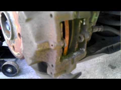 Chrysler Crossfire 2004, rear brakes replace