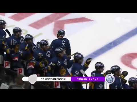 Kristian Pospisil 1st pre-season goal Rauman Lukko (SM-Liiga) 19/20