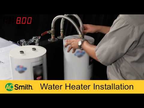 how to drain ao smith water heater