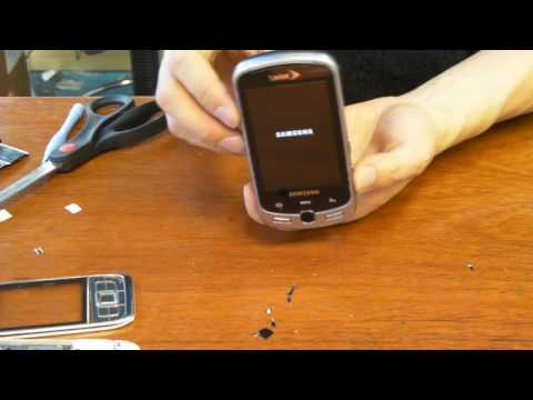 how to use front camera samsung gt-b5310