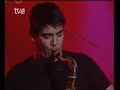 javier vercher sextet in radio 3 studios spain march '06

javier vercher - saxophone
lionel loueke - guitar
edward perez - bass
arturo stable - congas
nacho arimany - percussion
brannen temple - drums