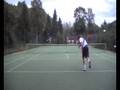 my serve slowmotion