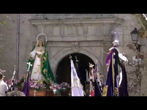 Domingo de Resurrecci�n - Mar�a Sant�sima del Amparo (Llegada San Andr�s) - Semana Santa Cuenca 2015