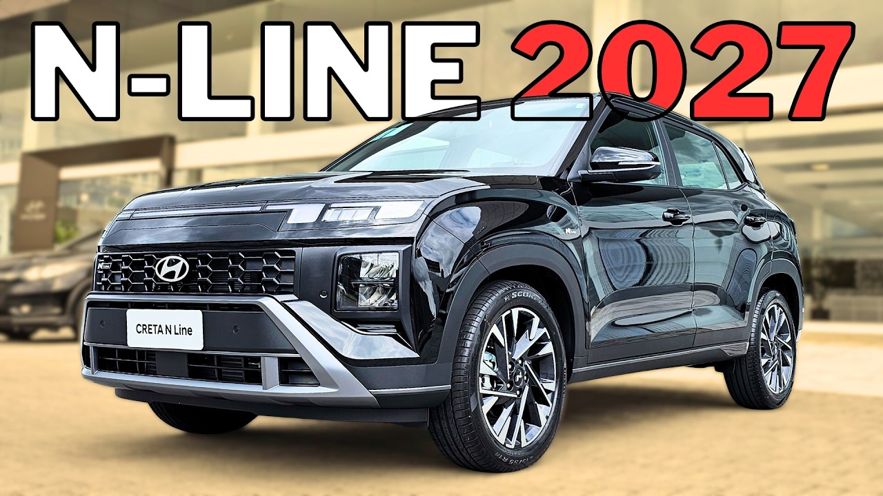 Creta N-Line 2027 Chegou com Novidades e Motor 1.6 Turbo!
