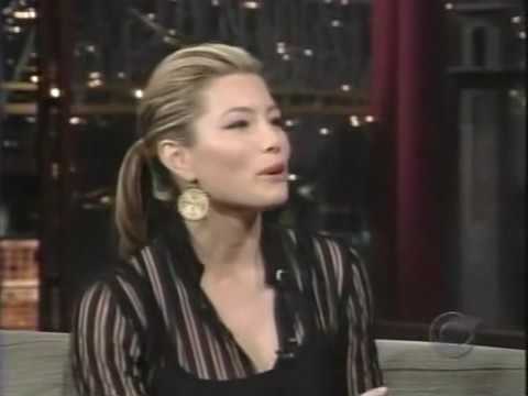 Jessica Biel David Letterman July 22, 2005
