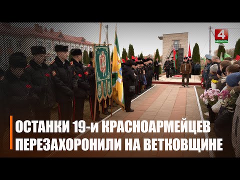 История, найденная под старым кустом сирени. 19 красноармейцев перезахоронили под Веткой