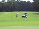 Adam Amazing Golf Shot