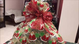 I made this to gift a friend for Christmas. This was a hamper for the family.