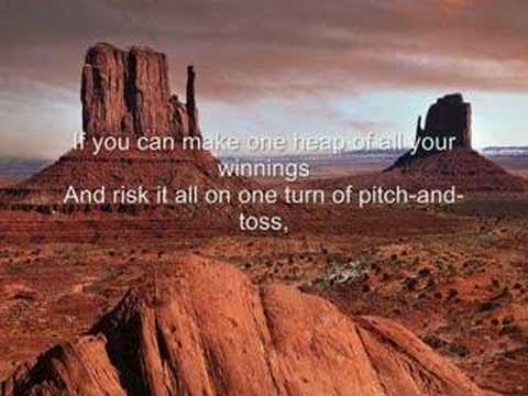 If by Rudyard Kipling