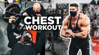 Road to Olympia Ep4: 4 Weeks Out Chest Workout Ft 