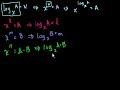 Proof: log a + log b = log ab Proof: log a + log b = log ab