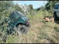 passaggio nel canale...defender toyota suzzuki panda 4x4