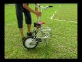 Jz88 folding bike can be folded in 9 seconds. Practice this as home before going 
