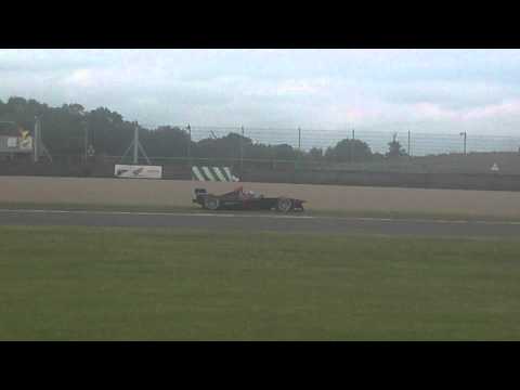 Stephane Sarrazin Formula E test spin - Donington