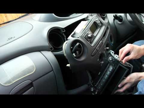 How To Remove Toyota Yaris Head Unit CD Player