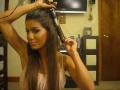 Ondulações no cabelo