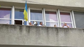 Музичний перформанс на Проскурівській