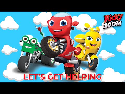 ⚡ Ricky Zoom ⚡| Let's Get Helping | Double Feature | Cartoons for Kids