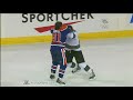 scott nichol vs mike comrie from the san jose sharks at edmonton oilers game on mar 21, 2010 - sportsnet feed. via www.hockeyfights.com