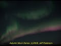 Aurora substorm from the evening Sept. 15, 2008. Full Moon. First good show of the 2008-2009 viewing season. Fairbanks, Alaska.
