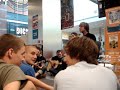 chidos playing at the fye in the fayatte mall