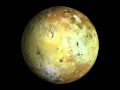 Rotation 3D d'Io, satellite de la planète Jupiter Default