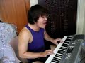Steven Lim leisurely singing  黃大煒's 爱让每个人都心碎  keyboard