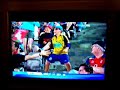 Dancing kid at cricket Twenty20 final