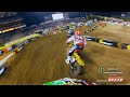 Take a ride with Kyle Chisholm during the Supercross Main Event at the Monster Energy Supercross 2012 season opener in Anaheim.