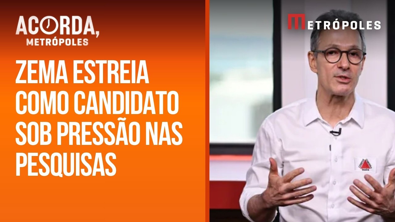 Eleições 2026: Zema mira o Planalto, mas enfrenta desafio para sair do fundo das pesquisas