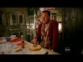 ned says he's a vegetarian. from s02e04 frescorts. field cate the actor who plays young ned in the flashback scenes is a vegetarian. www.youtube.com