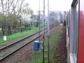 Poci?g pospieszny \"SNIEZKA\" wje?d?a do Przemy?la G?�wnego