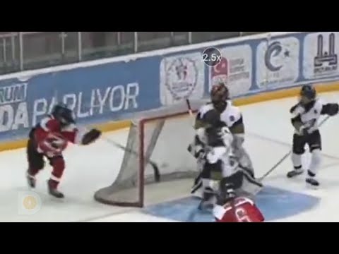 Tan Nisan Göksal Makes History with First-Ever Michigan Goal in Turkish Hockey!