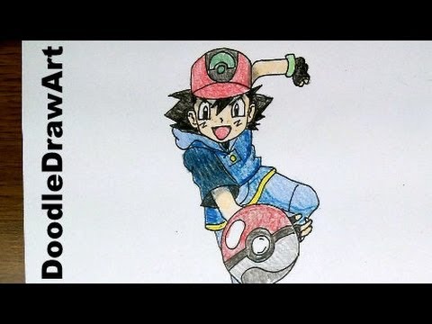 how to draw n from pokemon step by step