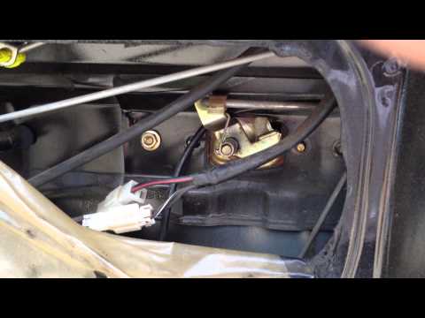 Mitsubishi Tailgate Handle Repair   Youtube