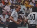 WEST GERMANY FRANCE 1/2 FINAL WORLD CUP 1986