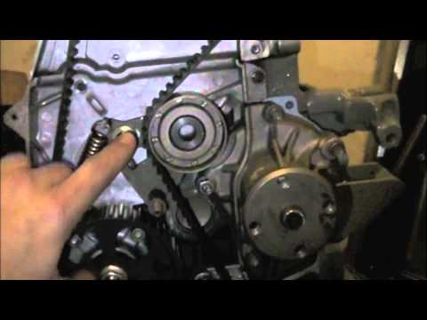 Isuzu 4 cylinder 4ZE1 2.6 Timing belt installation same as 4ZD1 2.3 Trooper Rodeo Pickup