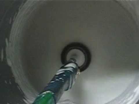 LIFA AIR – Aplicación de espuma y cepillado en conducto circular