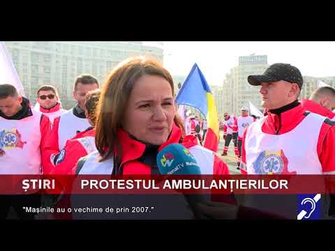 Protestul ambulanțierilor