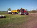 Terex dumper laden